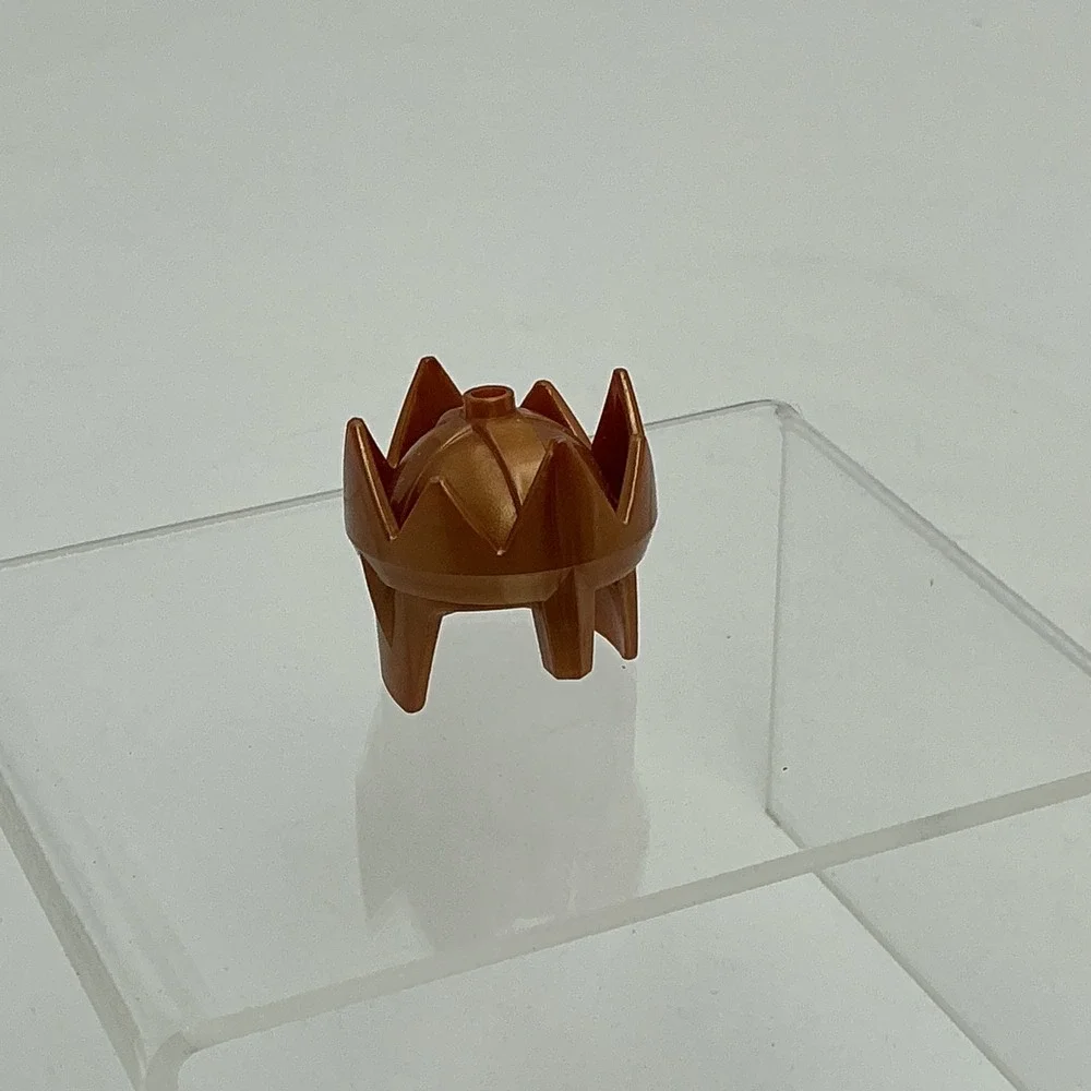 LEGO Knights Kingdom King Mathias Gold Helmet Replacement Part